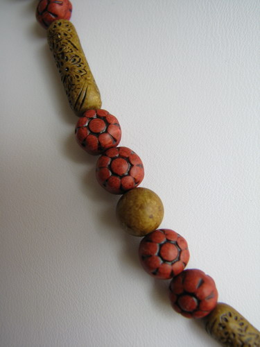 Beads close-up